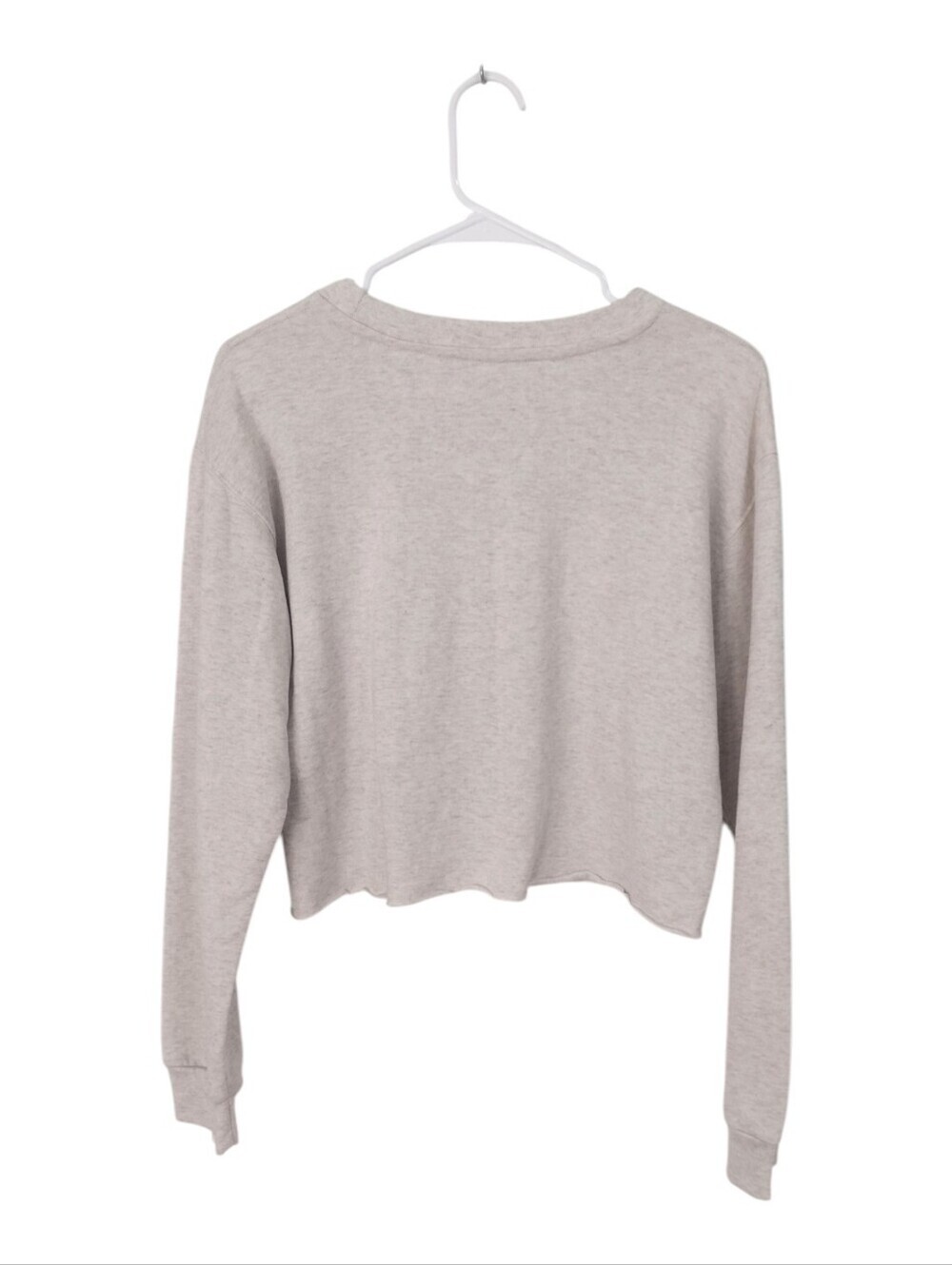 Disneys Lion King Hakuna Matata Cropped Gray Sweatshirt - Juniors Large - Picture 5 of 6